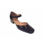 Pantofi dama decupati din piele naturala grena - S1NBOX